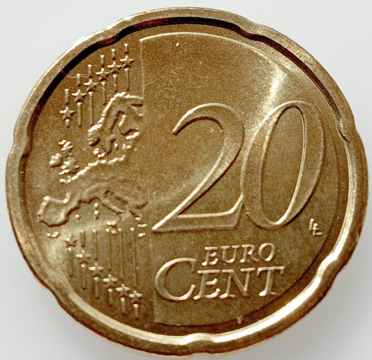 Watykan 20 Euro Cent 2013