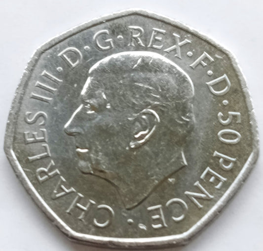 Wielka Brytania 50 Pensów 2022