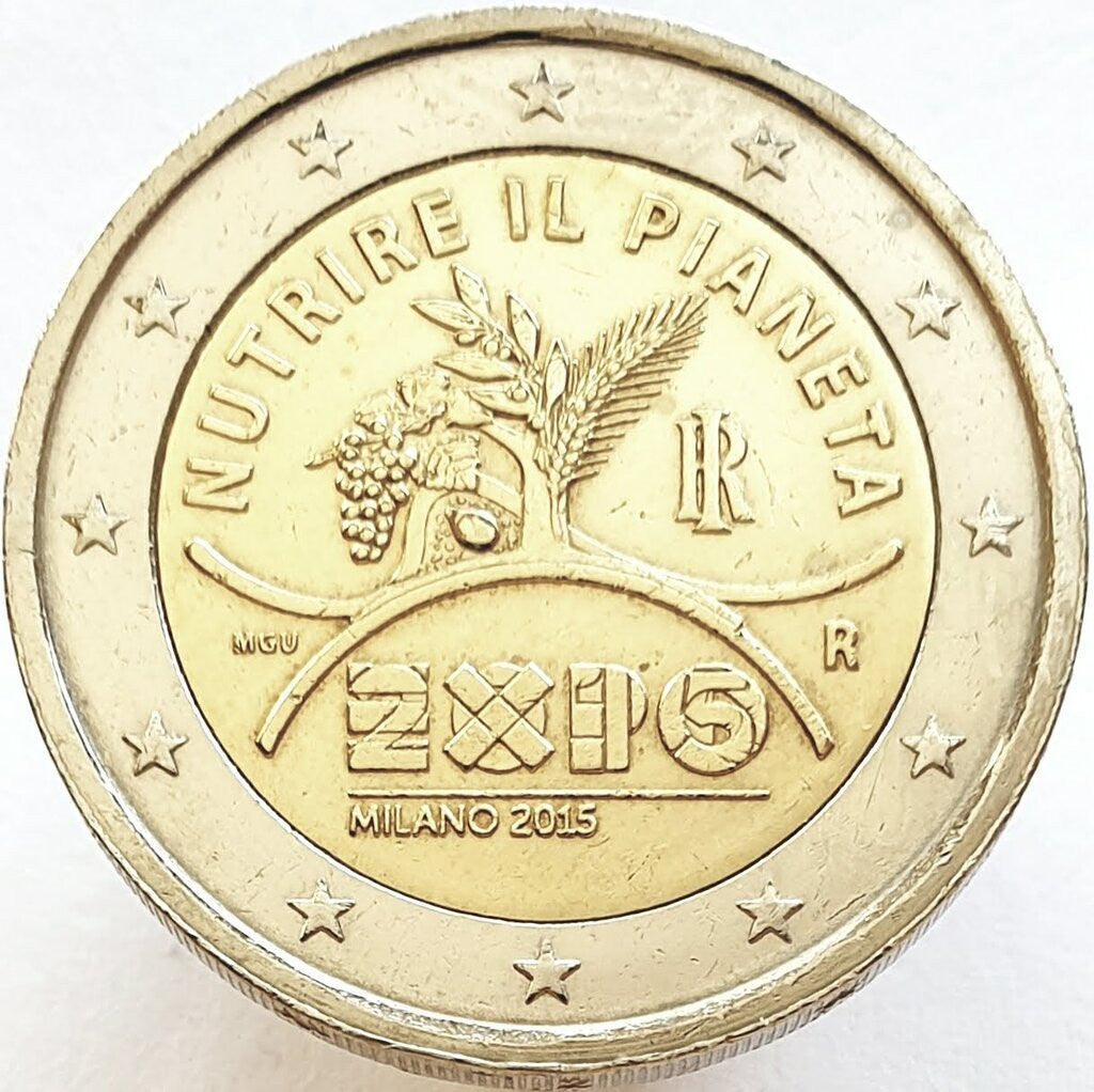 Włochy 2 euro 2015 - Światowa Wystawa EXPO 2015 Mediolan