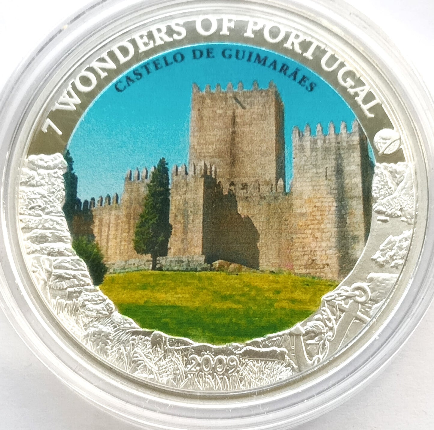 Wyspy Cooka 1 Dolar 2009 Zamek Guimarães