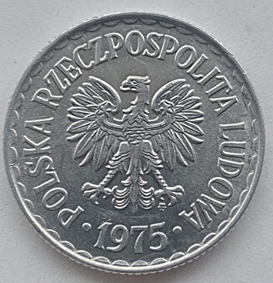 1 Złoty 1975 m/w