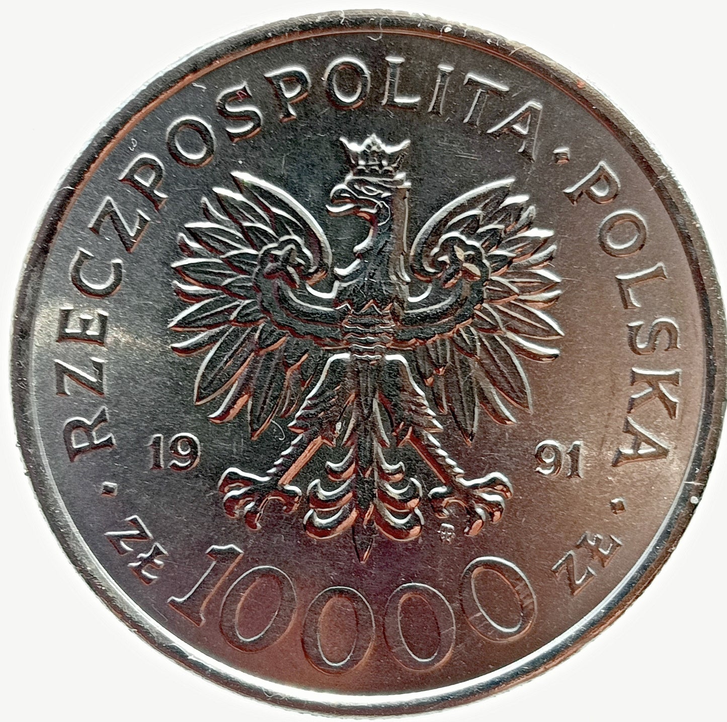 10 000 Złotych 1991 200. rocznica Konstytucji 3 Maja