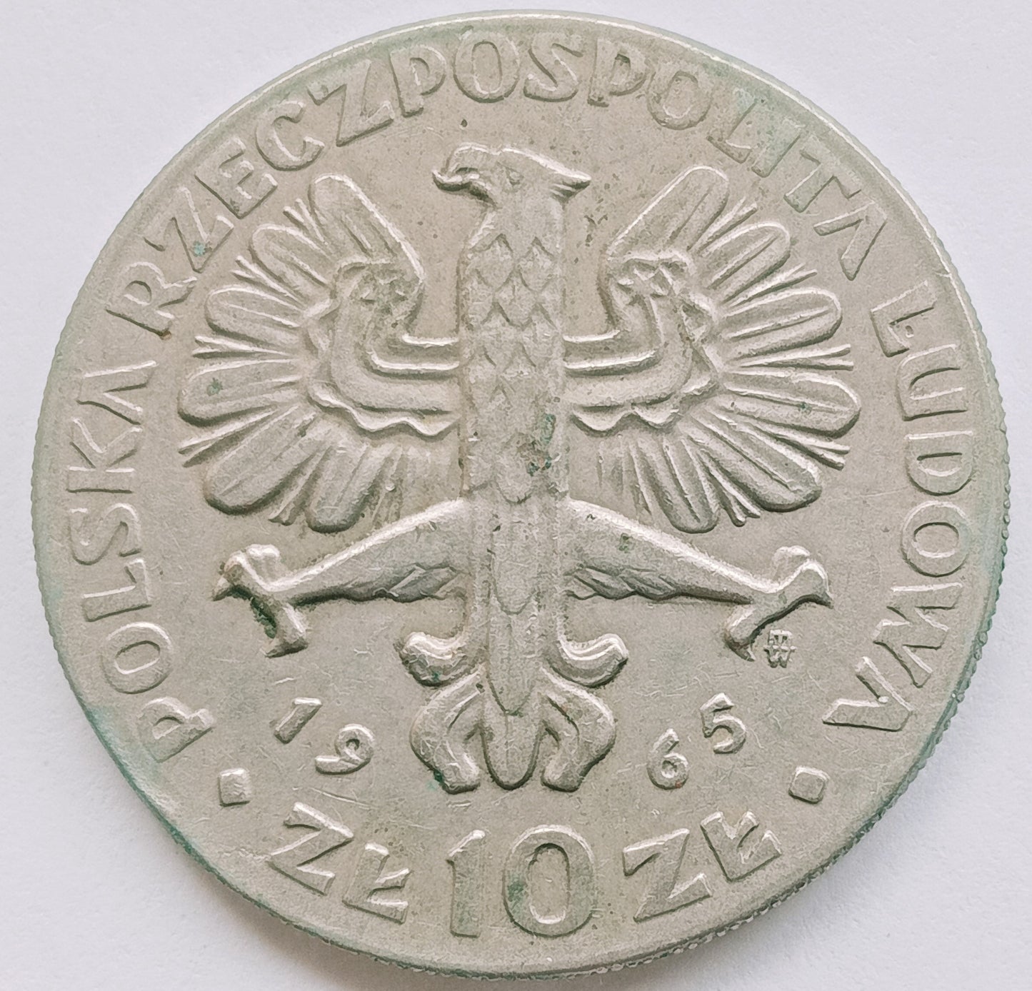 10 Złotych 1965 700-lecie Warszawy