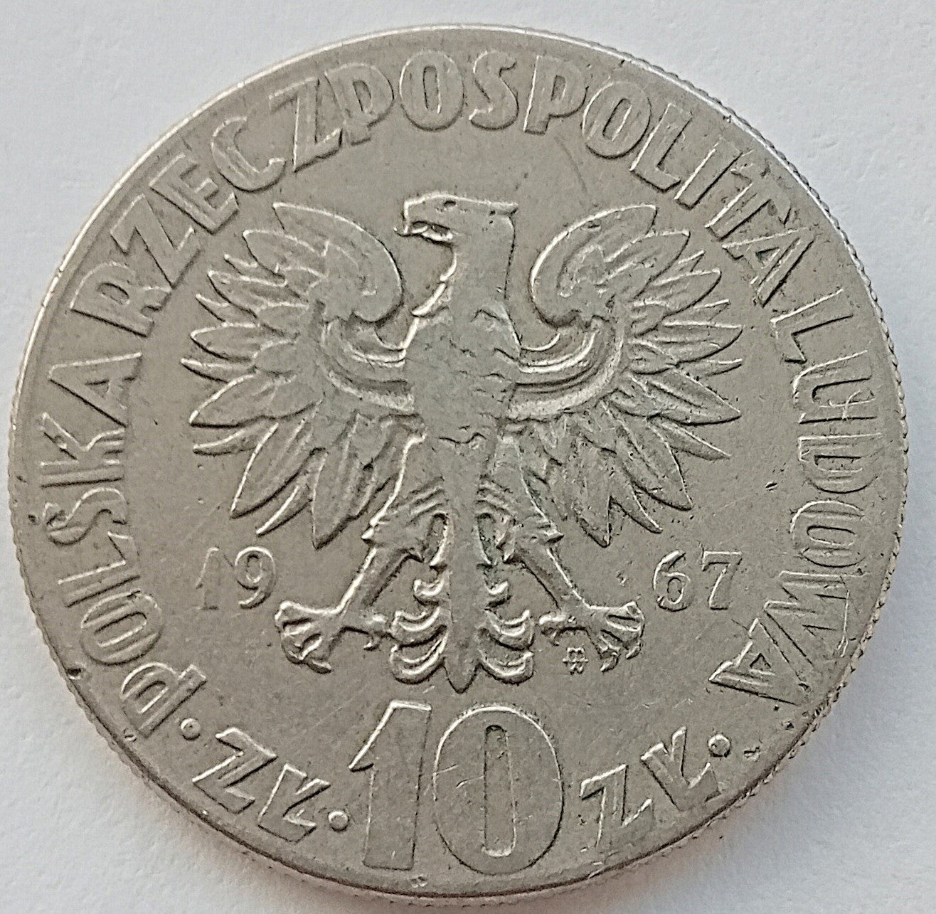 10 Złotych 1967 Mikołaj Kopernik