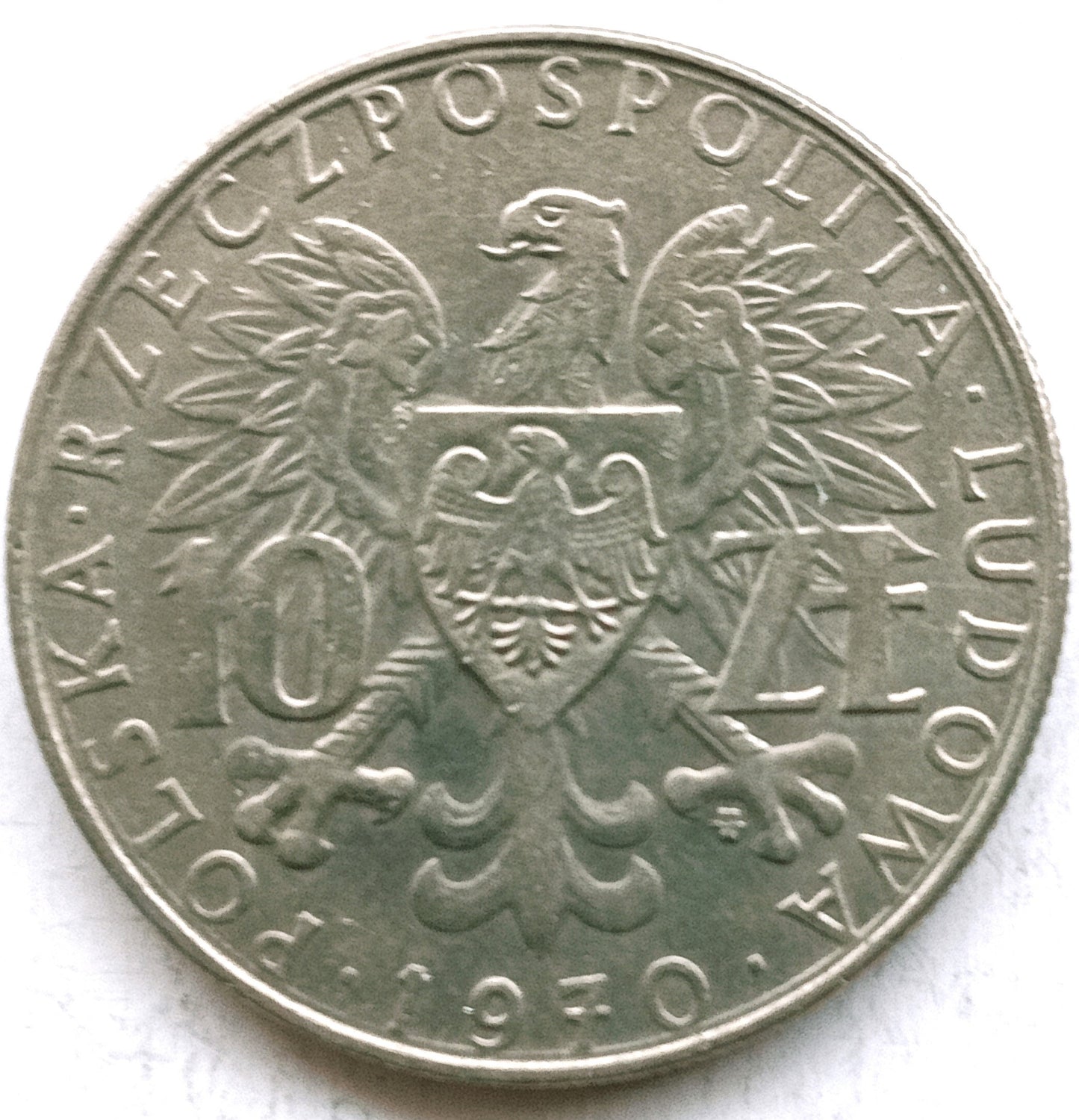 10 Złotych 1970 25 lat - Ziemie Odzyskane