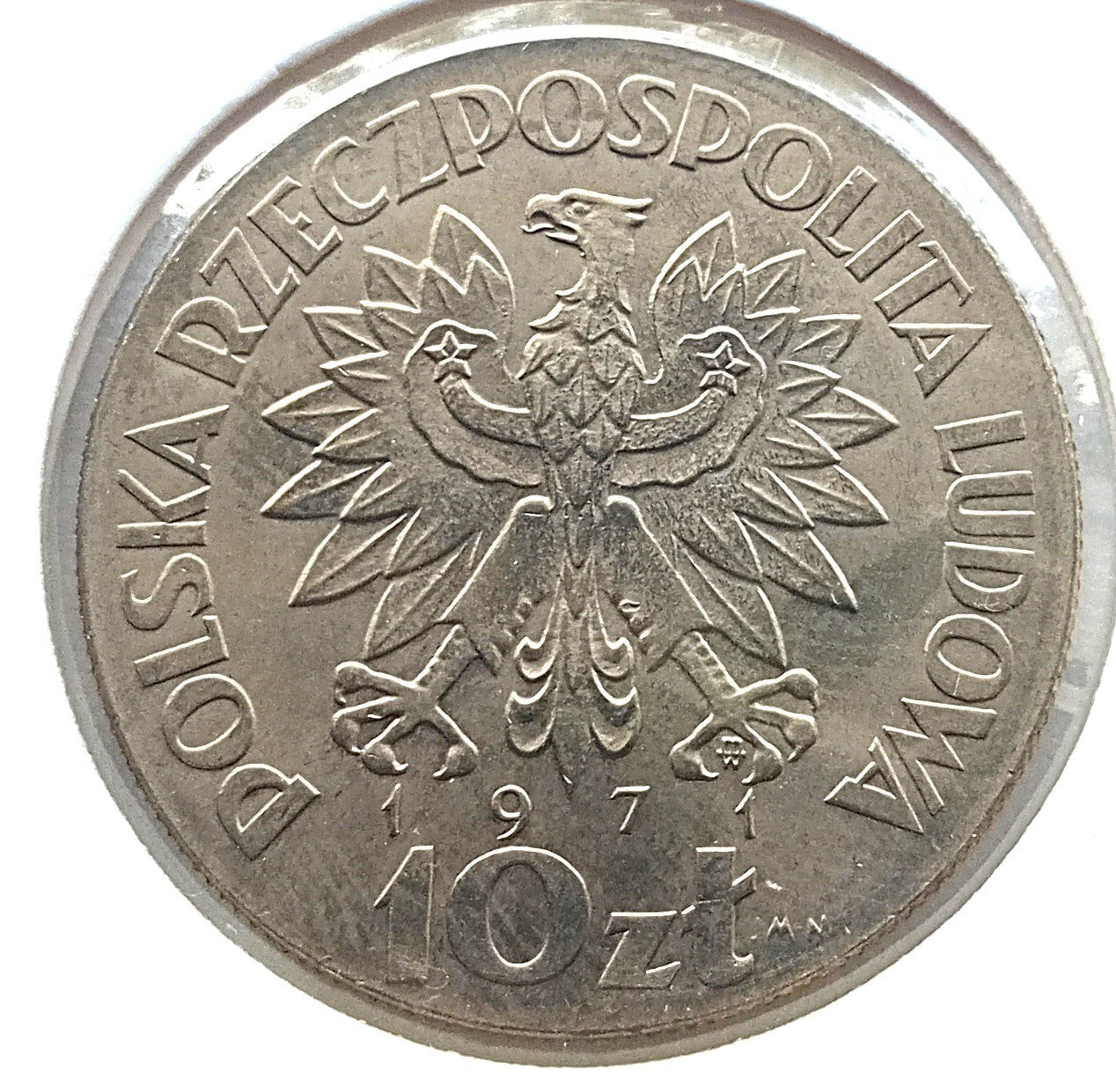 10 Złotych 1971 FAO - Fiat Panis  /próba/