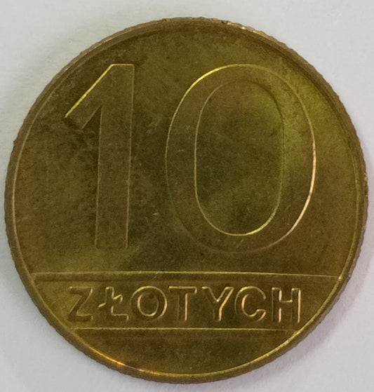 10 Złotych 1989