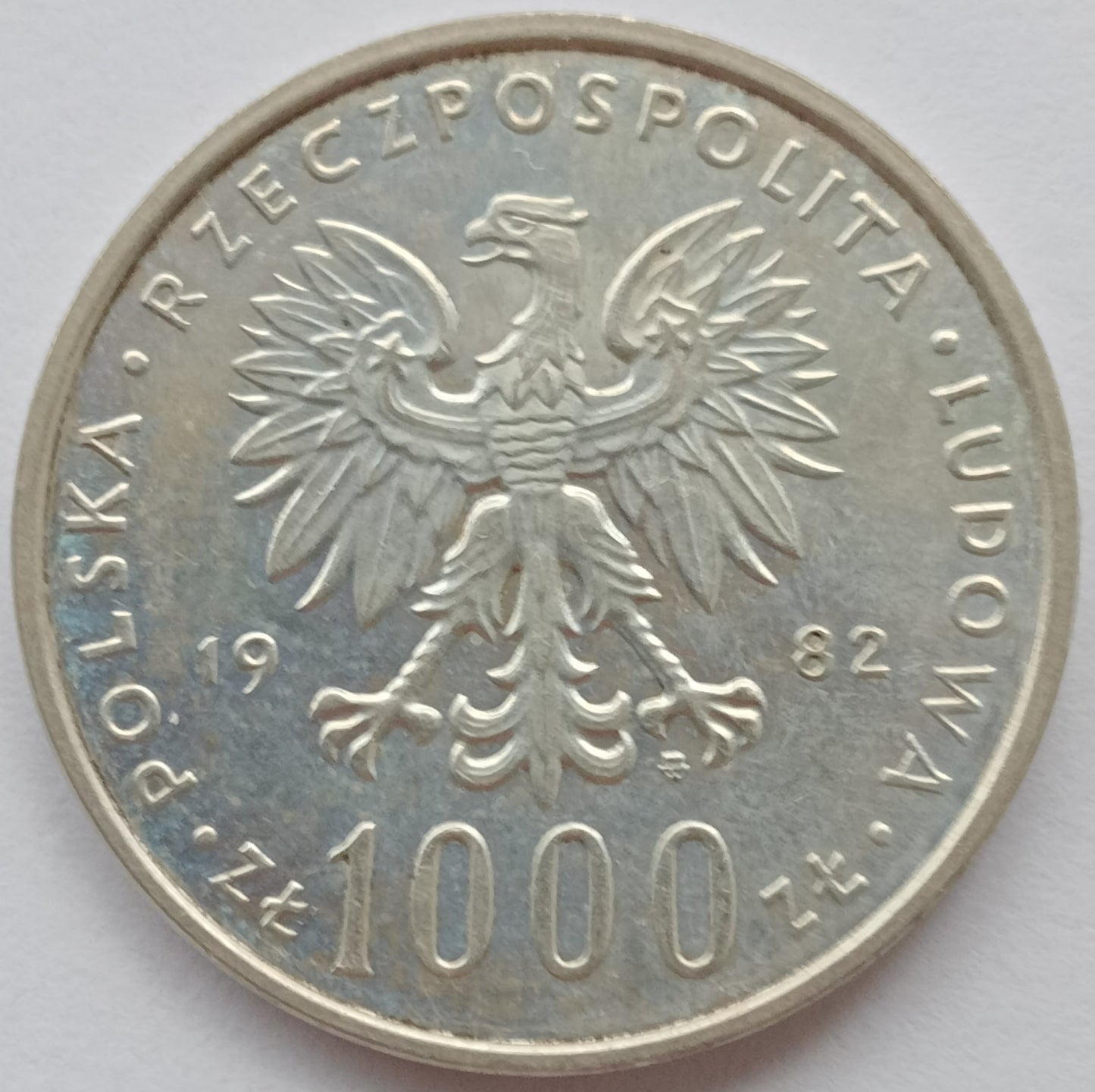 1000 Złotych 1982 Wizyta papieża Jana Pawła II