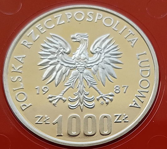 1000 Złotych 1987 Wratislavia /PRÓBA/