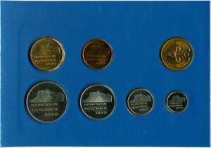 1988 Różne Guldeny Zestaw  Prowincja Groningen