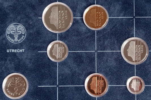 1989 Różne Guldeny Zestaw PROOF