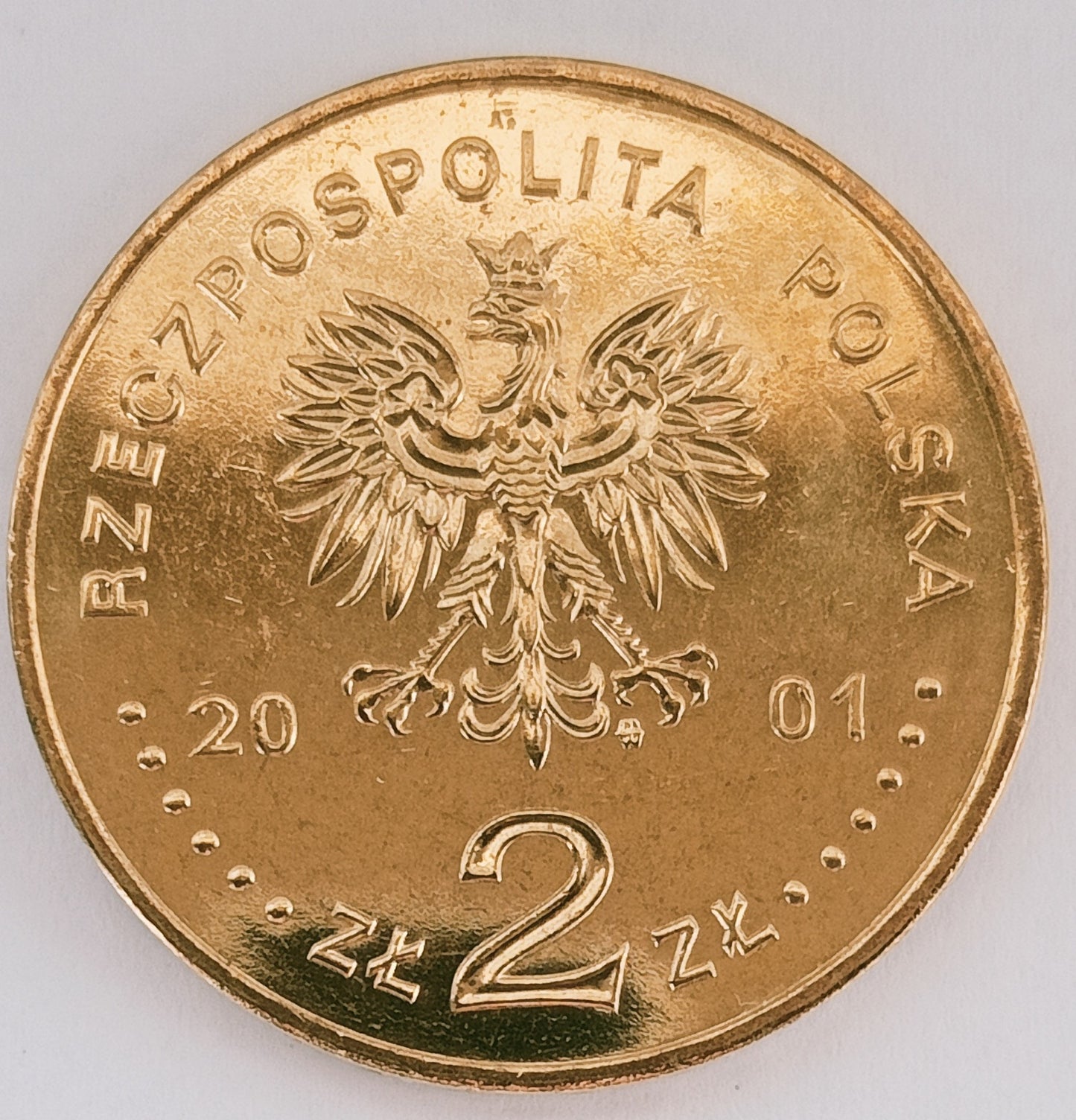 2 zł 2001 - XII Międzynarodowy Konkurs im. Henryka Wieniawskiego