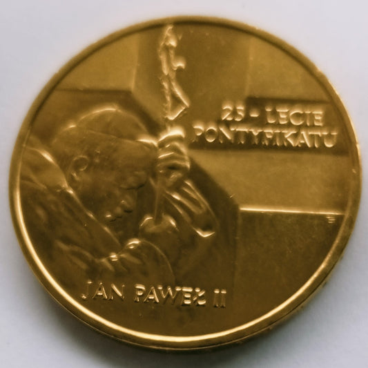 2 zł 2003 - Jan Paweł II – 25-lecie pontyfikatu