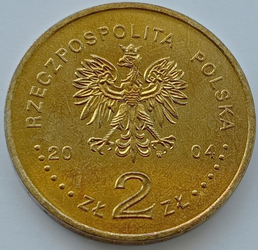 2 zł 2004 - 100. rocznica utworzenia Akademii Sztuk Pięknych