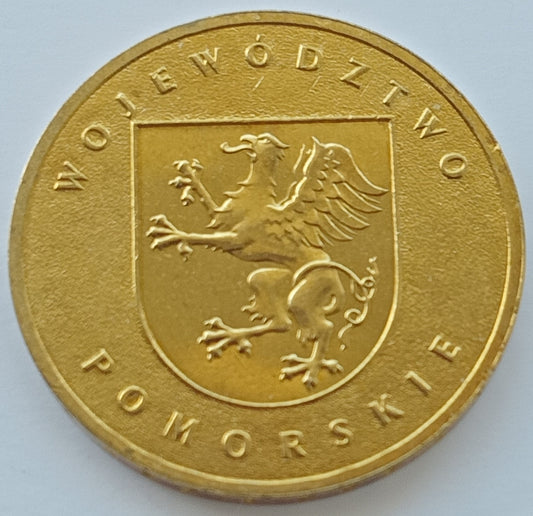 2 zł 2004 - Herby Województw: pomorskie
