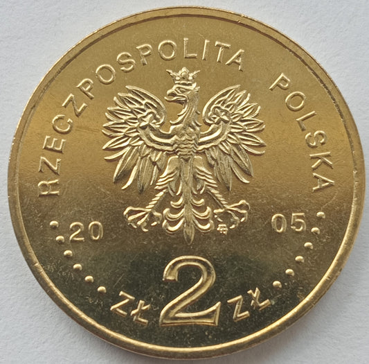 2 zł 2005 - 60. rocznica zakończenia II wojny światowej