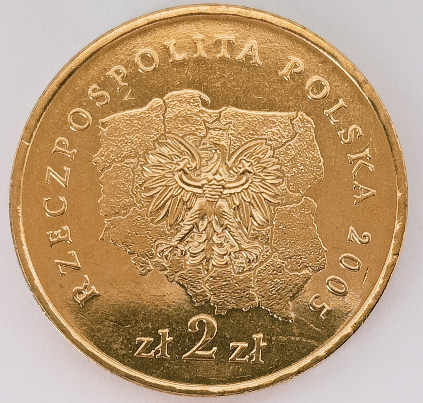 2 zł 2005 - Herby Województw: świętokrzyskie