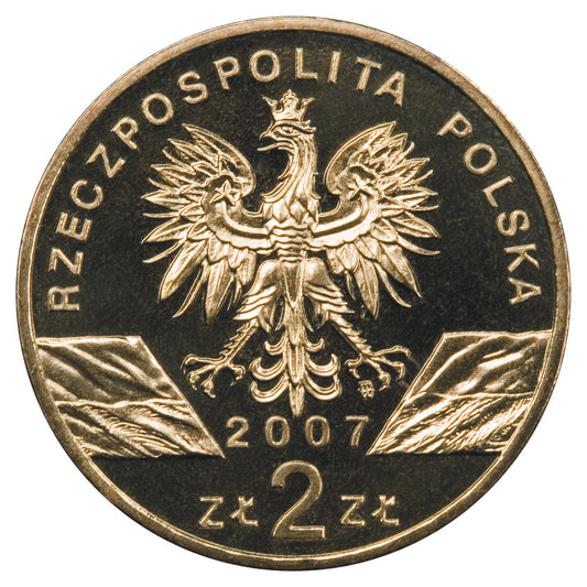 2 zł 2007 - Zwierzęta świata: Foka szara (woreczek 50 szt.)