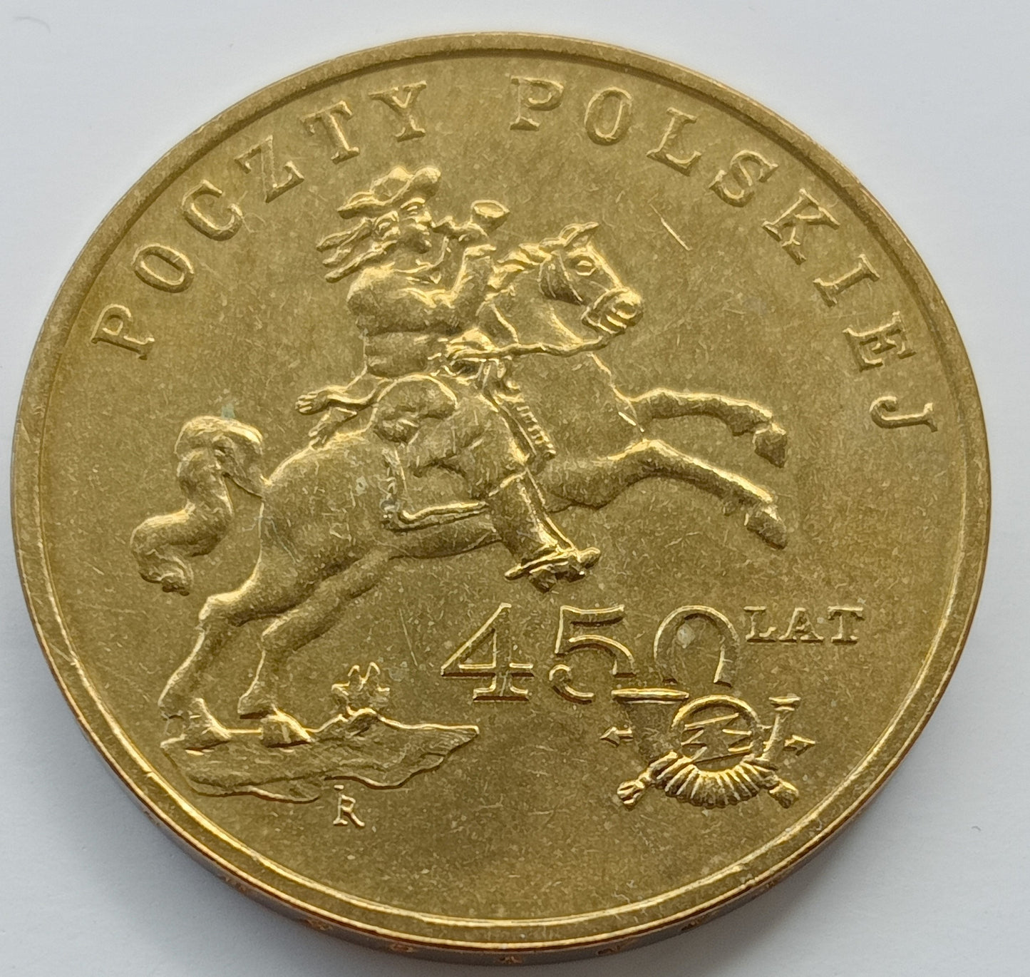2 zł 2008 - 450 lat Poczty Polskiej