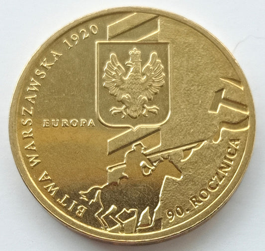 2 zł 2010 - 90. rocznica Bitwy Warszawskiej