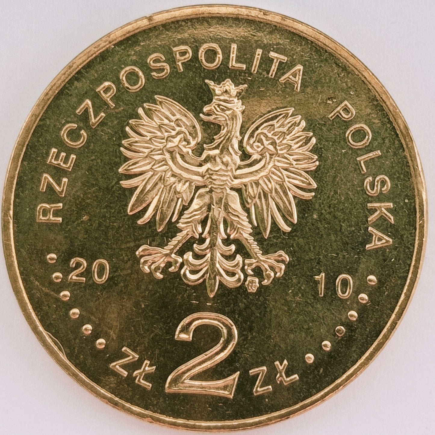 2 zł 2010 - Polski sierpień 1980