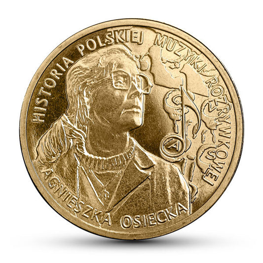 2 zł 2013 - Historia Polskiej Muzyki Rozrywkowej – Agnieszka Osiecka