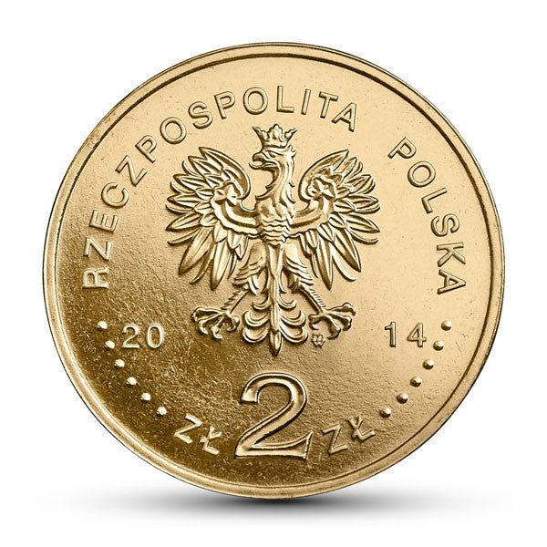 2 zł 2014 - 100. rocznica urodzin Jana Karskiego