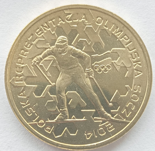 2 zł 2014 - Polska Reprezentacja Olimpijska Soczi 2014
