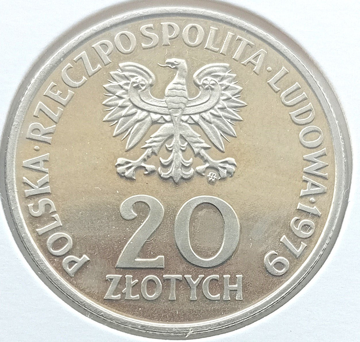 20 Złotych 1979 Pomnik Polskiego Centrum Zdrowia Dziecka / PRÓBA /