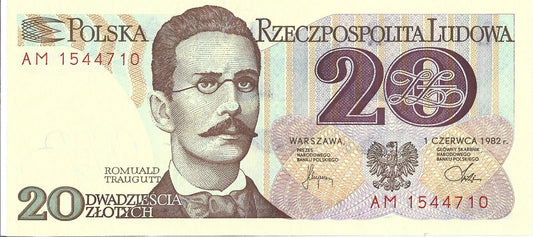 20 Złotych 1982 - UNC