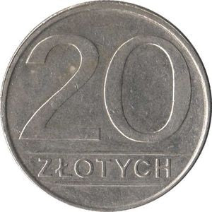 20 Złotych 1988