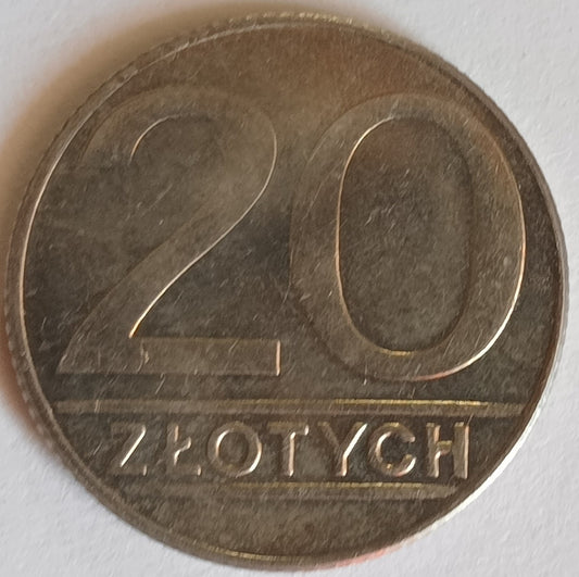 20 Złotych 1990