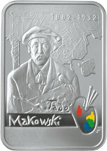 20 Złotych 2005 Polscy malarze XIX/XX wieku - Tadeusz Makowski
