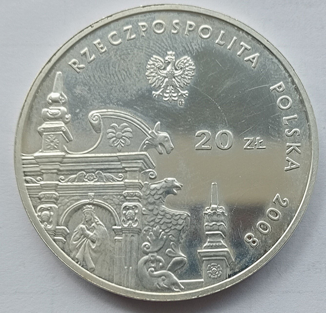 20 Złotych 2008 Zabytki kultury w Polsce - Kazimierz Dolny