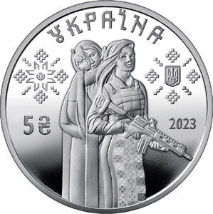 5 Hrywien 2023 Kobiety-obrońcy