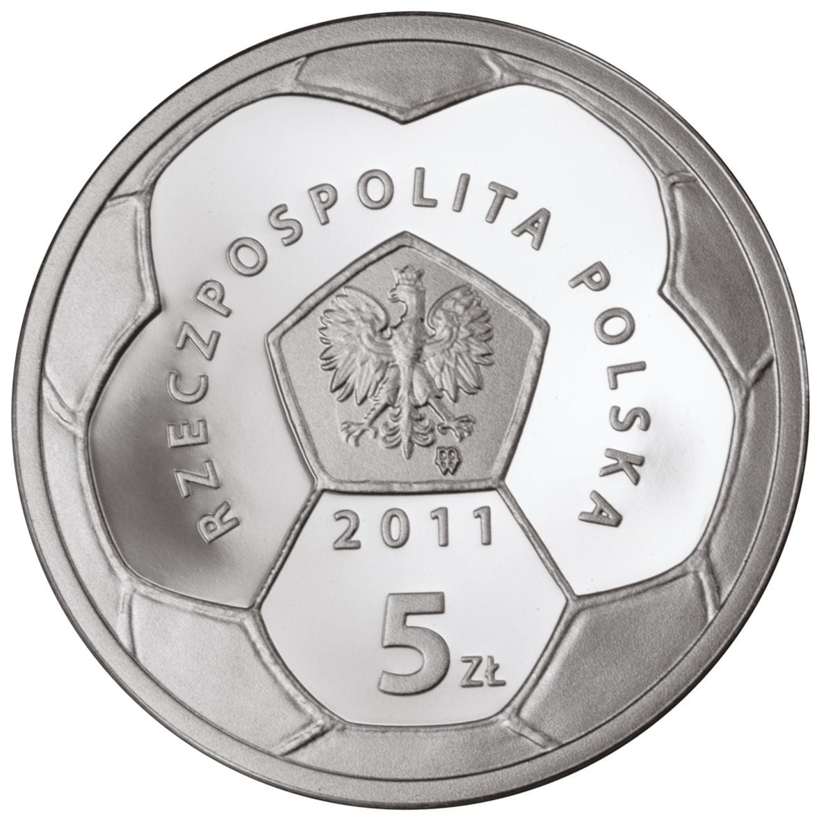 5 zł 2011 - Polskie Kluby Piłkarskie – Polonia Warszawa