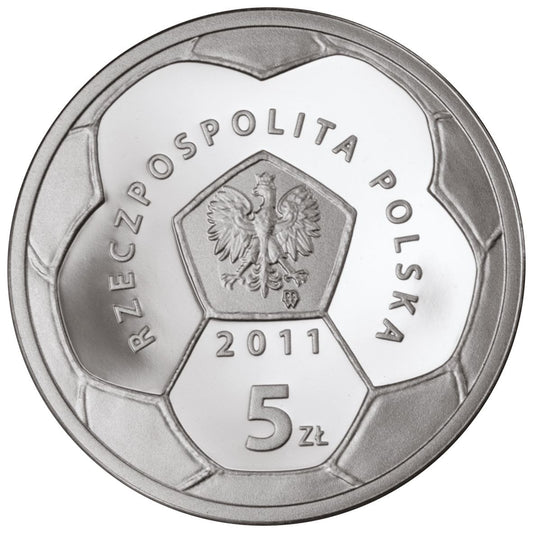 5 zł 2011 - Polskie Kluby Piłkarskie – Polonia Warszawa