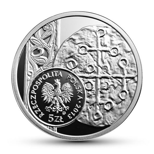 5 zł 2013 - Historia Monety Polskiej – denar Bolesława Chrobrego