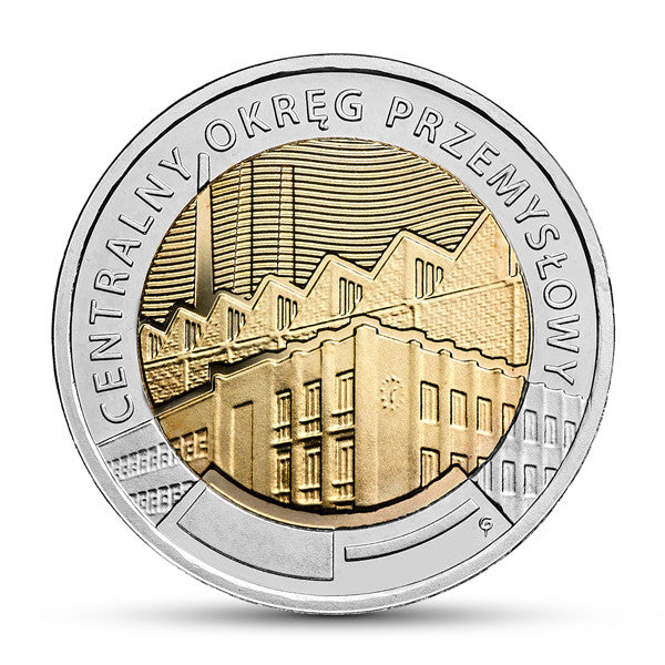 5 zł 2017 - Odkryj Polskę – Centralny Okręg Przemysłowy
