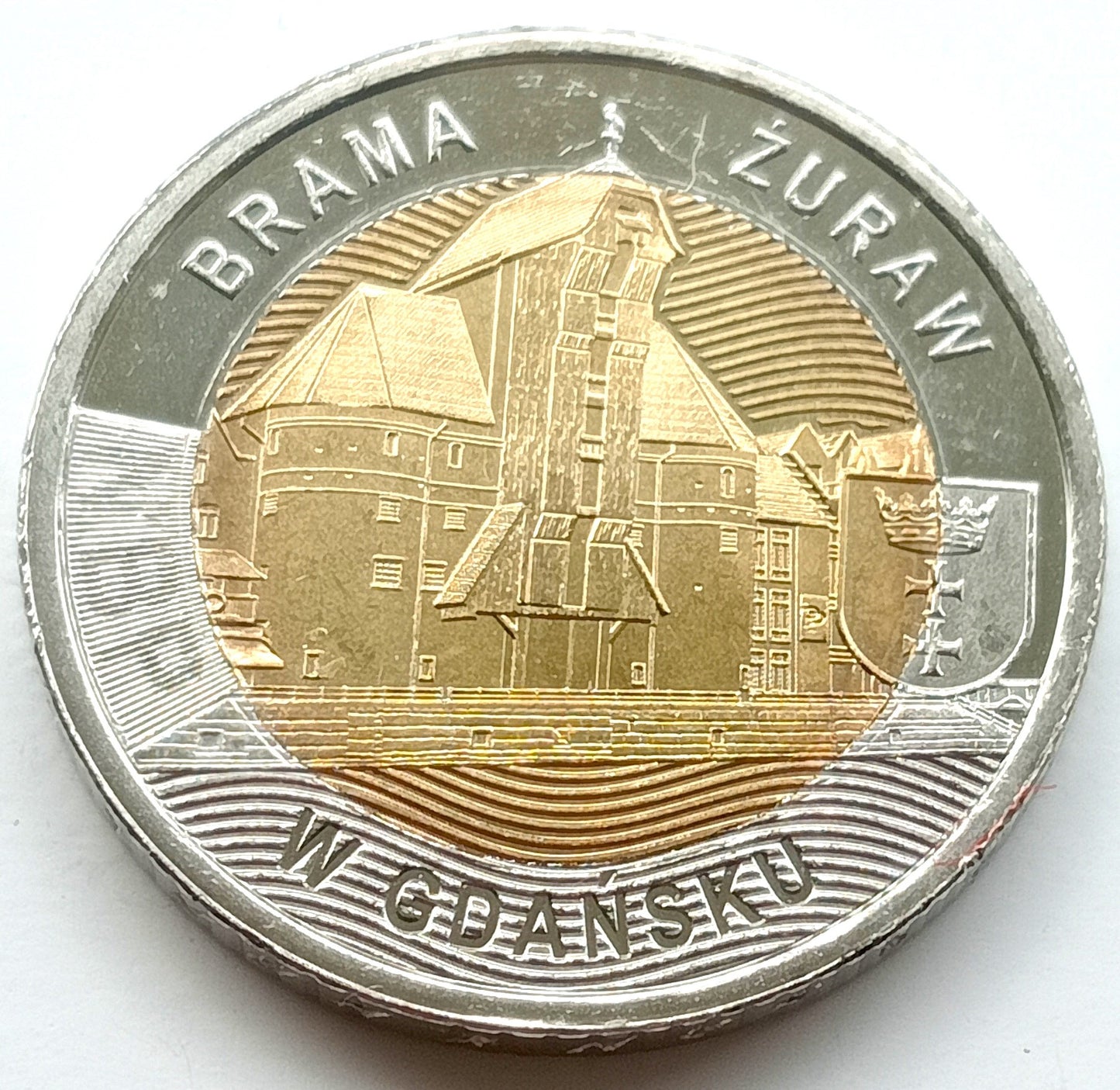 5 zł 2021 - Odkryj Polskę – Brama Żuraw w Gdańsku