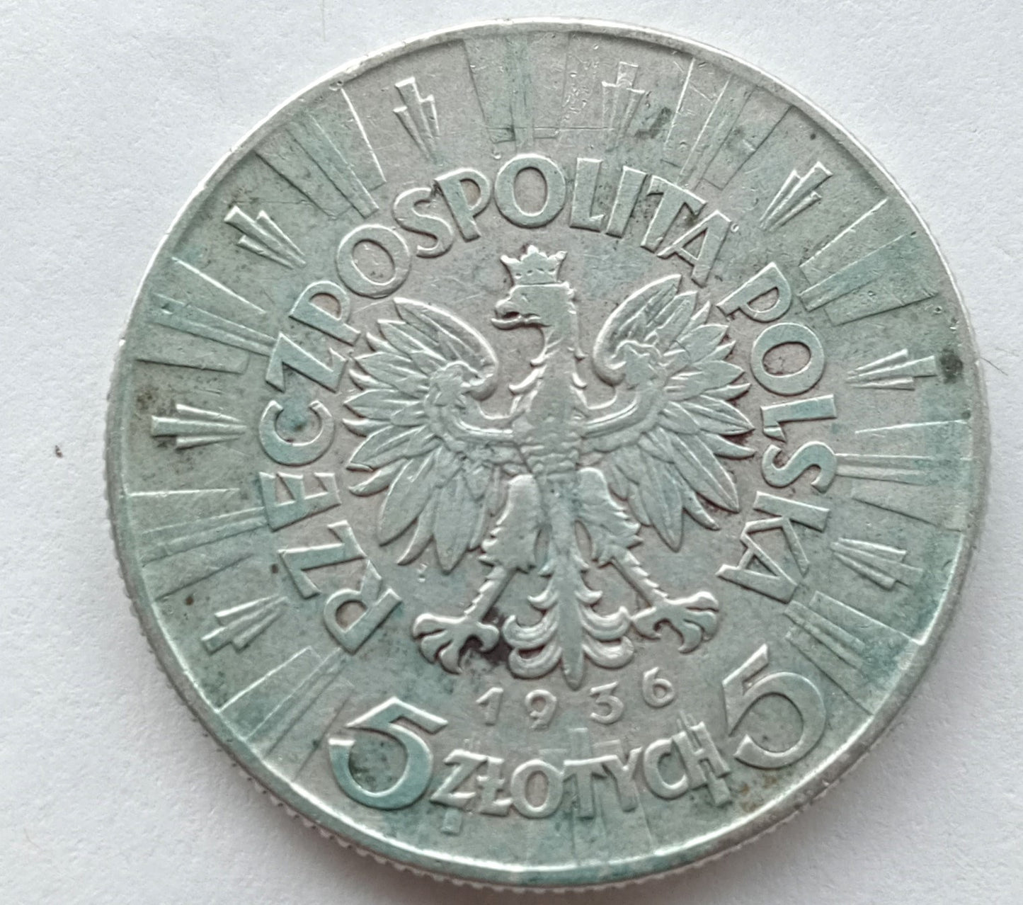 5 Złotych 1936 Józef Piłsudski