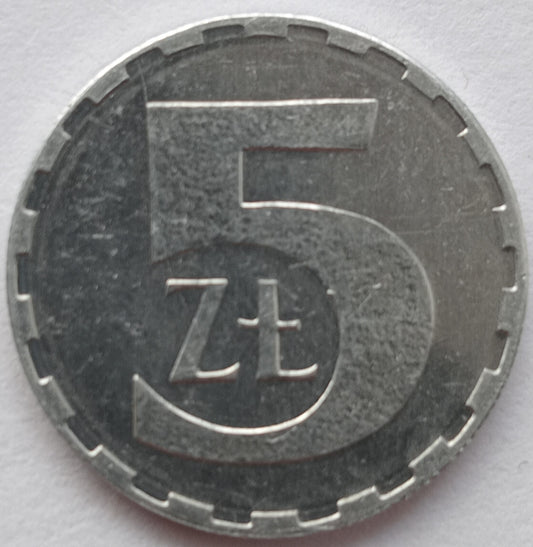 5 Złotych 1990