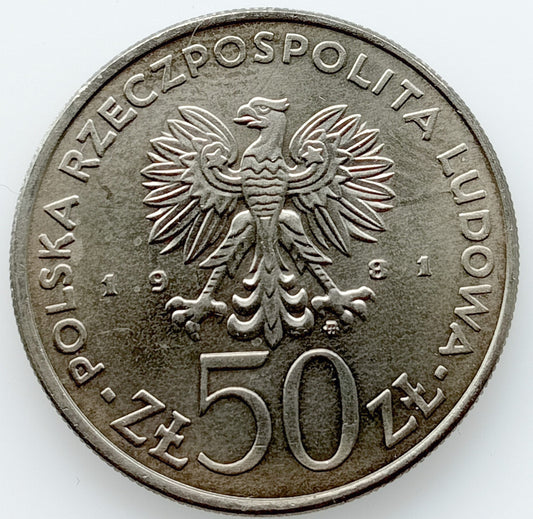 50 Złotych 1981 Władysław Sikorski