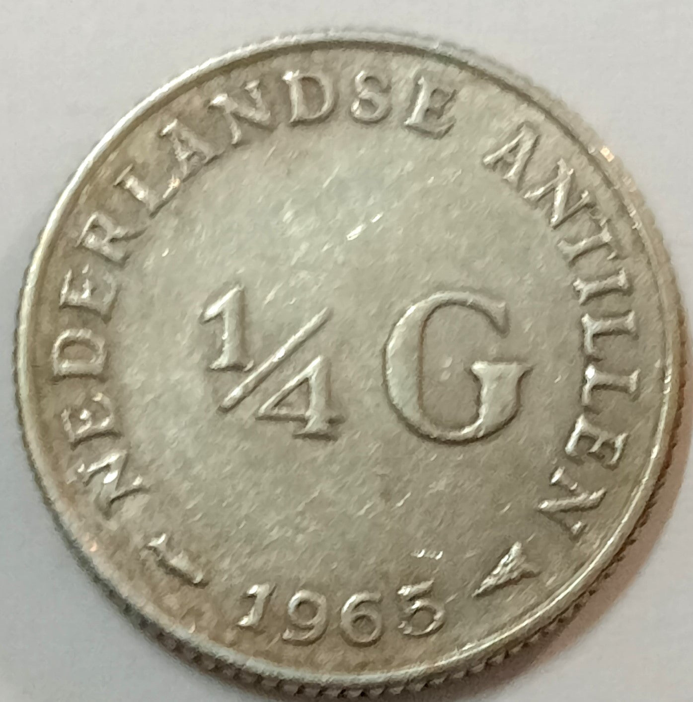 Antyle Holenderskie 0,25 Gulden 1965