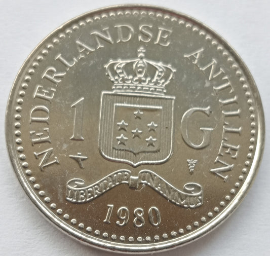 Antyle Holenderskie 1 Gulden 1980