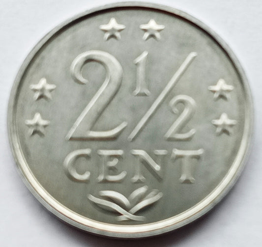 Antyle Holenderskie 2,5 Cent 1983