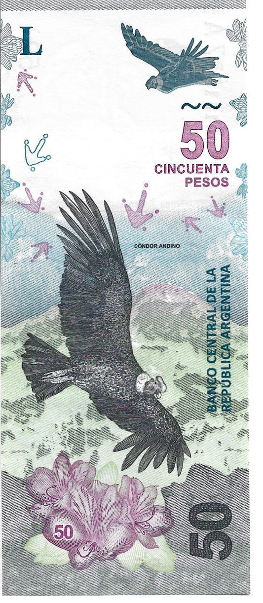 Argentyna 50 Peso - UNC