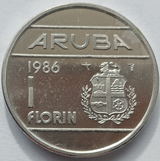 Aruba 1 Florin 1986