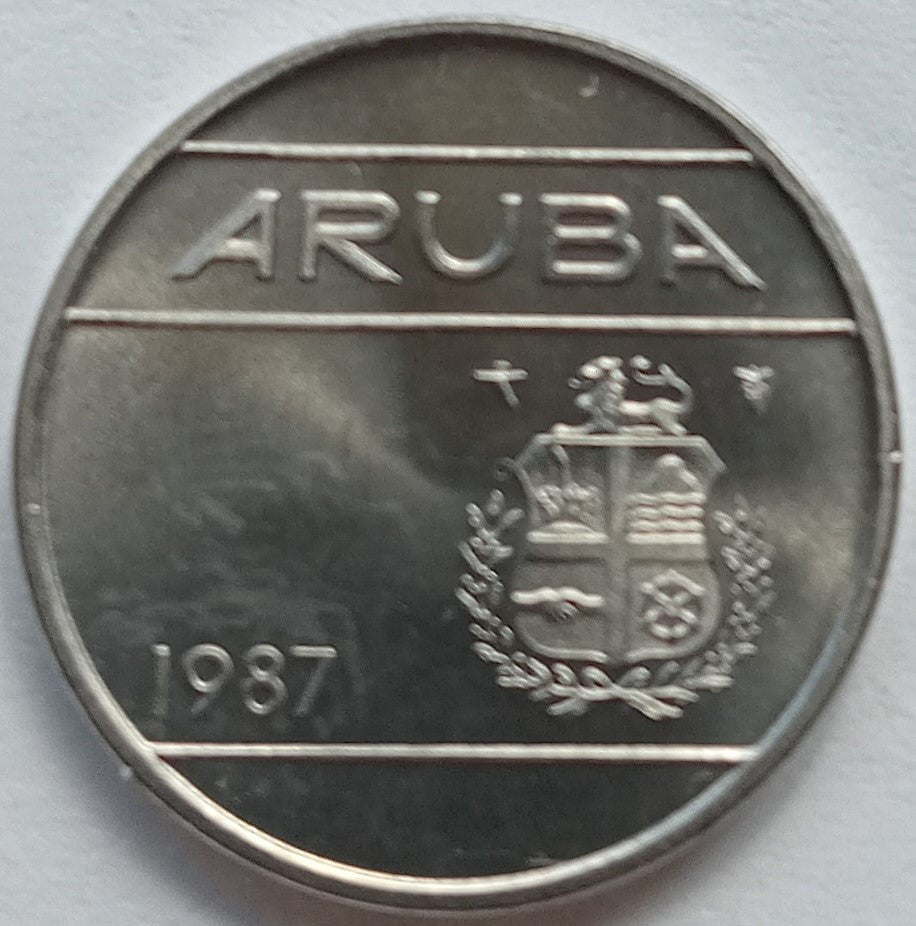 Aruba 25 Centów 1987