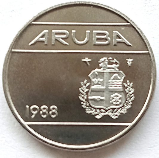 Aruba 25 Centów 1988